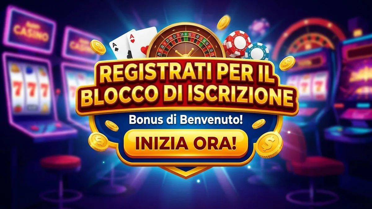 Registrazione con bonus